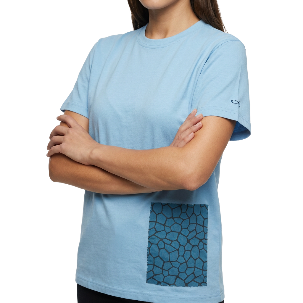 Clean-Shirt Galapagos - Maui Blue