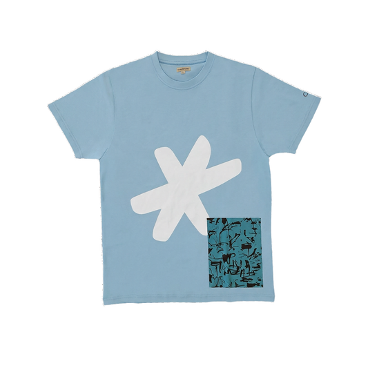 Clean-Shirt Infinito Back - Maui Blue