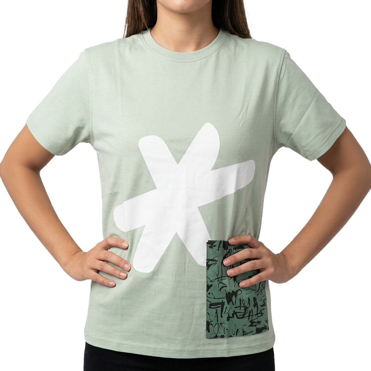 Clean-Shirt Infinite Back - Forest Shade