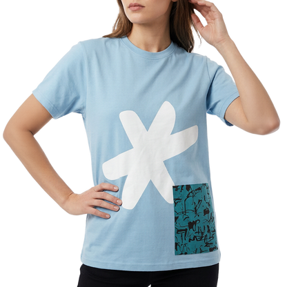 Clean-Shirt Infinite Back - Maui Blue