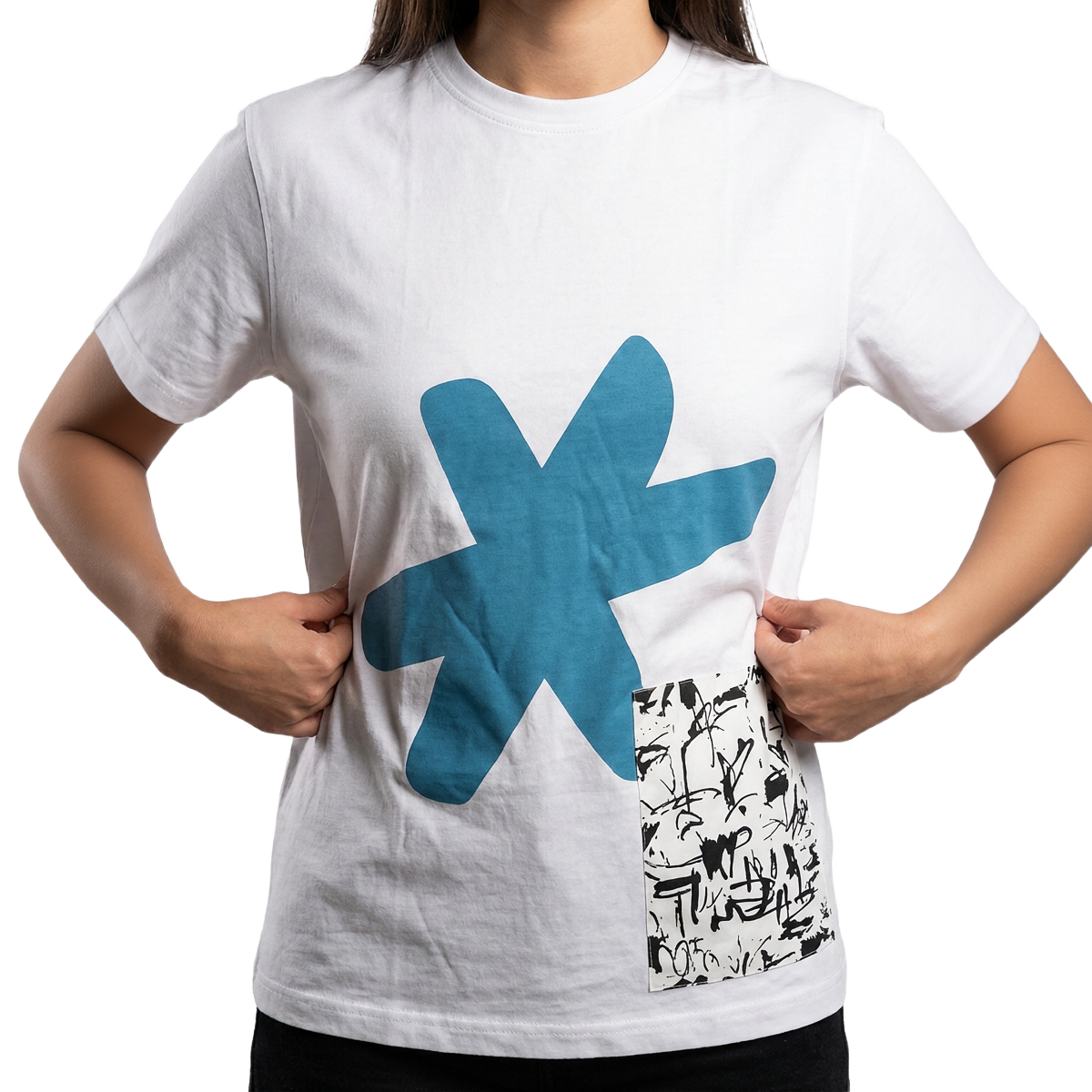 Clean-Shirt Infinite Back - White