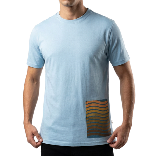 Clean-Shirt Surf Back - Maui Blue